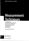 Measurement Technigues Springer